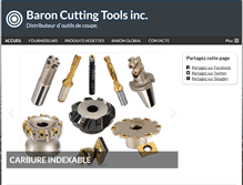 Tablet Screenshot of baroncutting.com